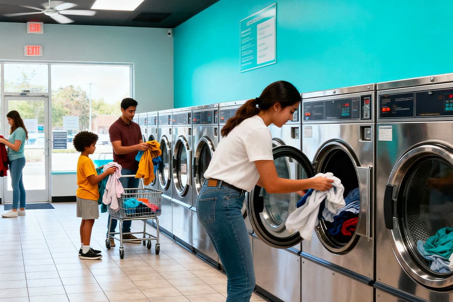 Coin détente moderne et propre à Lav’Express